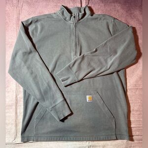 Carhartt Relaxed Fit Heavyweight Long Sleeve Thermal 1/4 Zip Shirt Men’s Large